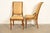 Karges French Regency Louis XVI Carved Walnut and Gold Gilt Dining Chairs | Set of Eight For Sale In South Bend - Image 6 of 16