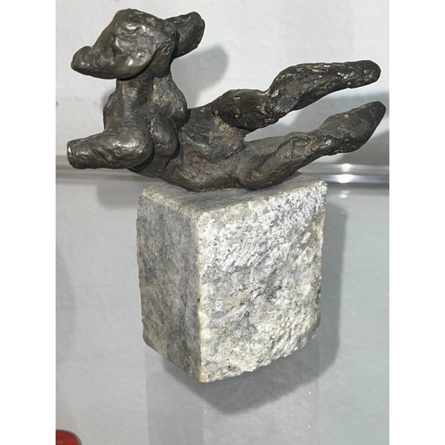 Vintage Bronze Nude Miniature Figures - Set of 5 For Sale - Image 10 of 13