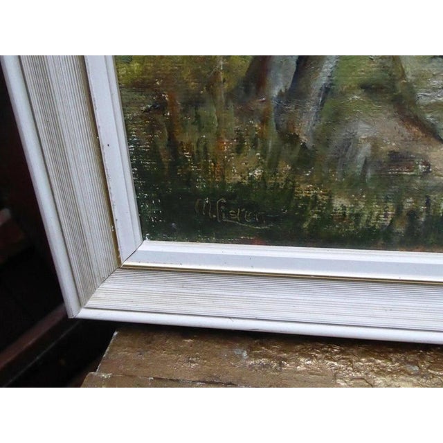 M. Lister, Lake Coniston, Oil on Board For Sale - Image 4 of 13