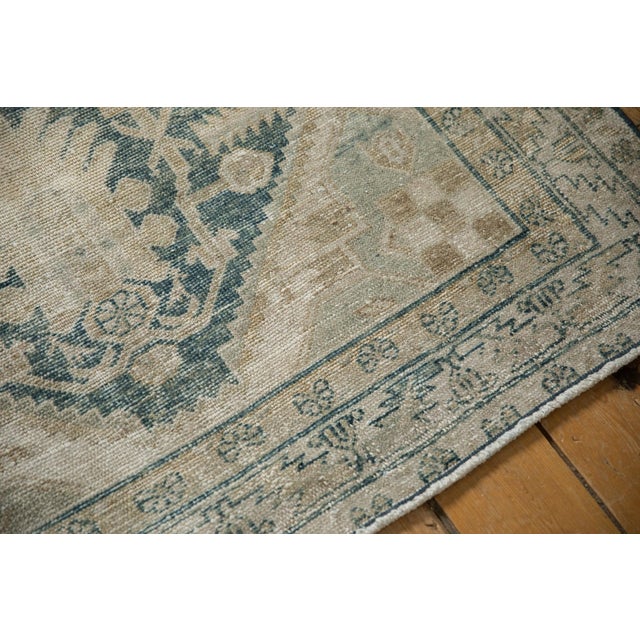 Blue 1940s Vintage Persian Hamadan Oversized Palmette Wool Rug For Sale - Image 8 of 12