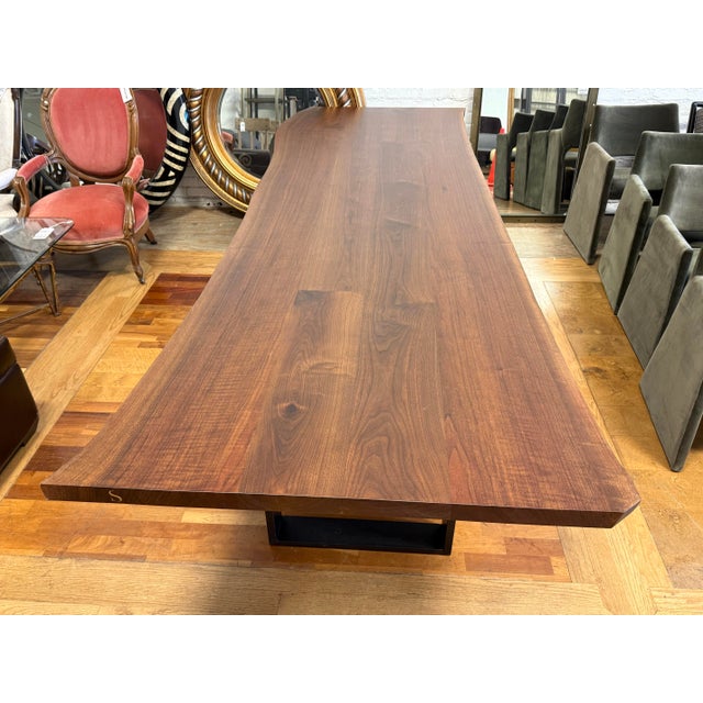 Design Plus Gallery presents the Live Edge Dining Table from Sentient Brooklyn. This distinctive dining table showcases a...