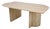 Italian Coffee Table in Travertine, 1980s For Sale