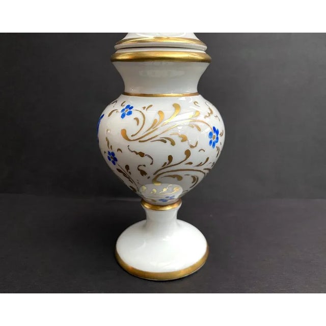 Vintage Porcelain Vase Miniature with Lid, France, 1960s For Sale - Image 4 of 8
