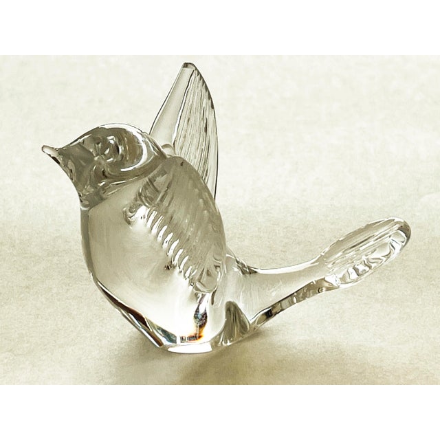 Mid-Century Modern 1960s Kosta Boda Crystal Bird For Sale - Image 3 of 10