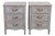 Pair of Three Drawer End Tables For Sale