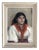 Edouard Morerod, Jeune Fille Espagnole au Foulard, Oil on Cardboard, Framed For Sale
