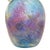 Michael Nourot Signed Art Glass Vase, Blue and Purple Swirl For Sale - Image 15 of 15