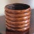 Tan 1970s Rattan Planter Basket For Sale - Image 8 of 13