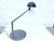 Vintage Table Lamp from Zero Lighting with Glass Shade, 1980s For Sale - Image 9 of 16