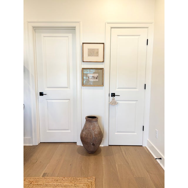 French Antique Mediterranean European Terracotta Storage Jar / Olive Jar For Sale - Image 3 of 18