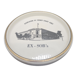 Vintage Association of Former Senate Aides Ex-Sob's Tray, Catch-All Plate