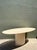 Vintage Italian Travertine Oval Dining Table For Sale - Image 4 of 12