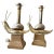 French Pair Italian Snail Brass and Shell Table Lamps For Sale - Image 3 of 9