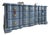 1970s Large Blue Gray Double Dresser – Contemporary Glam Style For Sale