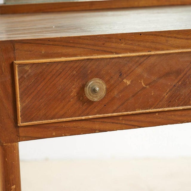 Vintage Console with Mirror For Sale - Image 3 of 9