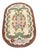 Early American Handmade Hooked Rug - 3’ x 4’ 9” For Sale