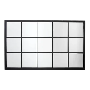 Lifestyle by JY Tribecca Mirror in Black