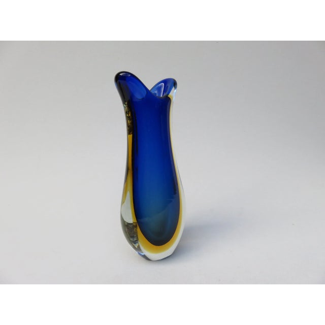Italian Murano Glass Vases from Murano, 1960s, Set of 2 For Sale - Image 9 of 17