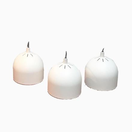 Mid-Century German Space Age White Pendant Lamp from Staff Leuchten For Sale - Image 12 of 12