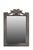 This Vintage Indian Carved Teakwood Mirror features a simple rectangular frame crowned with an intricately hand-carved...