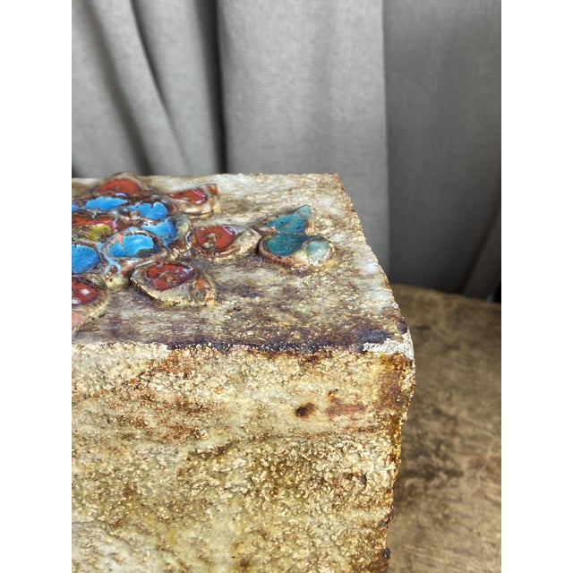 Vallauris Ceramic Wall Planter by La Roue, 1950s For Sale - Image 10 of 18