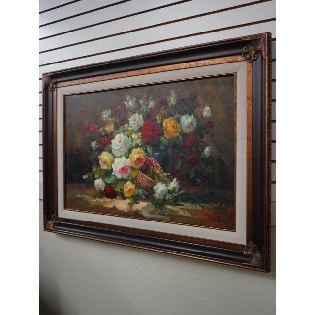Age: Approx. 30 Years Old Details: Bright Vibrant Colors Artist Signed Nicely Matted & Framed Quality Construction Offered...