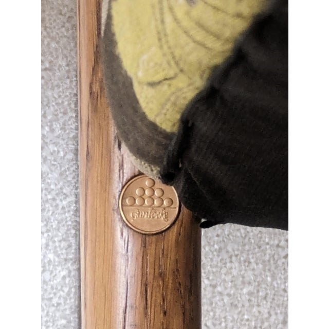 Modern Oak Gunlocke Chair - Restored For Sale - Image 12 of 12