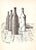 Title: Bottles Artist: Rene Magritte Country: Belgium Medium: Lithograph Marks: Signed in plate Size: Arjomari paper 7 x...