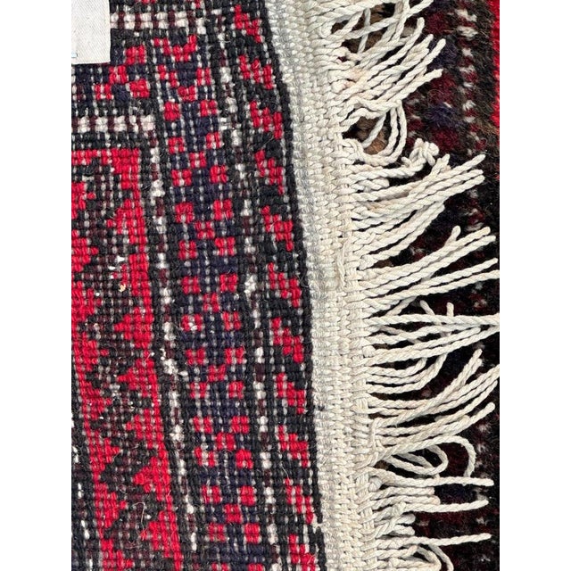Small Vintage Baluch Rug, 1950s For Sale - Image 13 of 14