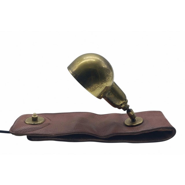 Reading lamp for armchair Mod. Lp01 designed by Luigi Caccia Dominioni for the Italian company Azucena in the 1970s. The...