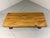 Rustic Rustic Sturdy Hardwood Coffee Table, 1960s For Sale - Image 3 of 18