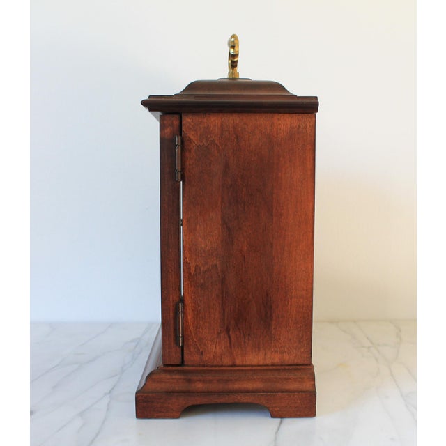 Wood 20th Century Howard Miller Mantle Clock For Sale - Image 7 of 13