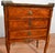 1900 French Louis XV Walnut Satinwood Marble Top Nightstand Bedside Table For Sale - Image 12 of 14