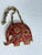 Indian Vintage 1970s Red Enameled Brass Elephant Charm For Sale - Image 3 of 7