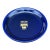 Vintage Hotel Des Bergues Geneva Switzerland Cobalt Blue Catchall Vide Poche For Sale