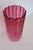 Elegant and eye-catching, this Cranberry Ripple Glass Vase adds a bold pop of color and texture to any space. Crafted from...