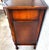 Brown Theodore Alexander Leather Wrapped Serpentine Chest Hidden Pull Out Desk For Sale - Image 8 of 11