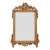 1900 - 1909 Gilded Mirror With Violin & Foliage Crest For Sale