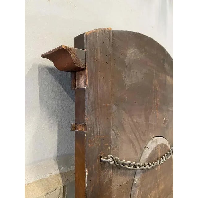 German Biedermeier Pillar Mirror in Empire Style For Sale - Image 17 of 18