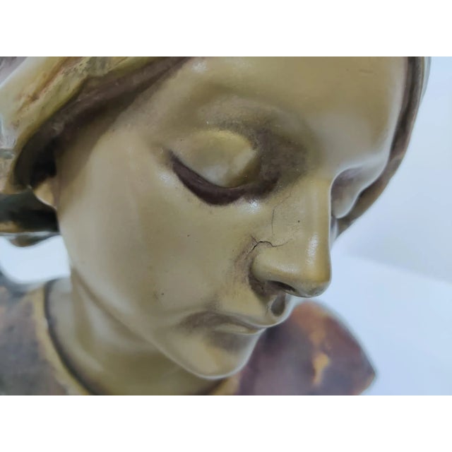 Art Nouveau Nymph Sculpture from Esteva & Cia Barcelona, 1900s For Sale - Image 11 of 12