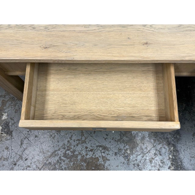 Brown Mitchell Gold & Bob Williams Four Drawer Coffee Table For Sale - Image 8 of 12