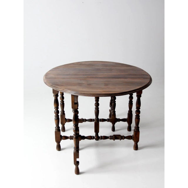 Antique Gate Leg Table Chairish