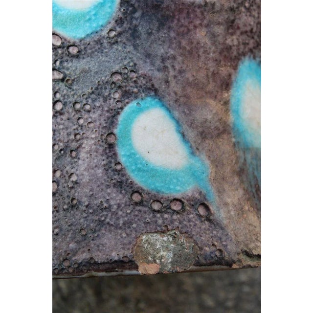 1950s Ceramic Vase by Guido Gambone for C.A.S., 1950s For Sale - Image 5 of 12