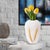 Glass Grasberg Glass Vase- Short For Sale - Image 7 of 10