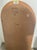 1980s Vintage 90s Ethan Allen Wood Fan Accent Mirror Rectangular For Sale - Image 5 of 6
