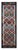 Black Afghan Handwoven Kilim Rug in Wool For Sale - Image 8 of 8