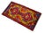 1970s Front of Kitchen Sink Rug, Hand Made Bath Mat Colorful Turkish Rug - 1′12″ × 3′8″ For Sale - Image 5 of 14