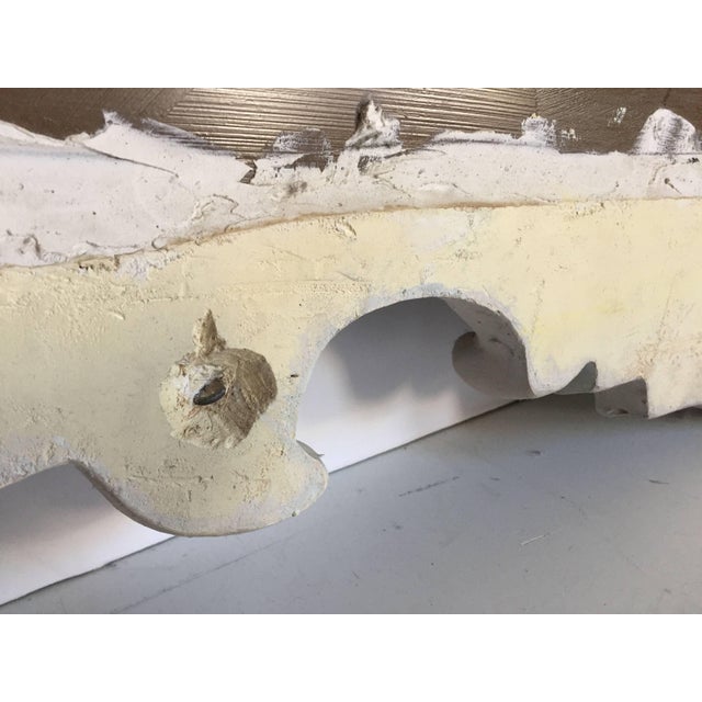 Glass Fabulous Vintage Large Plaster Mirror in the Manner of Dorothy Draper For Sale - Image 7 of 7