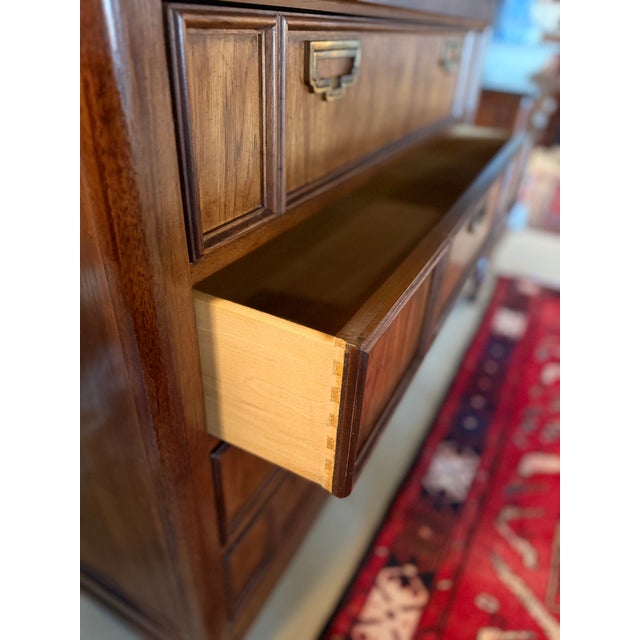 Vintage Gentleman's Chest of Drawers by Thomasville Furniture For Sale - Image 6 of 10