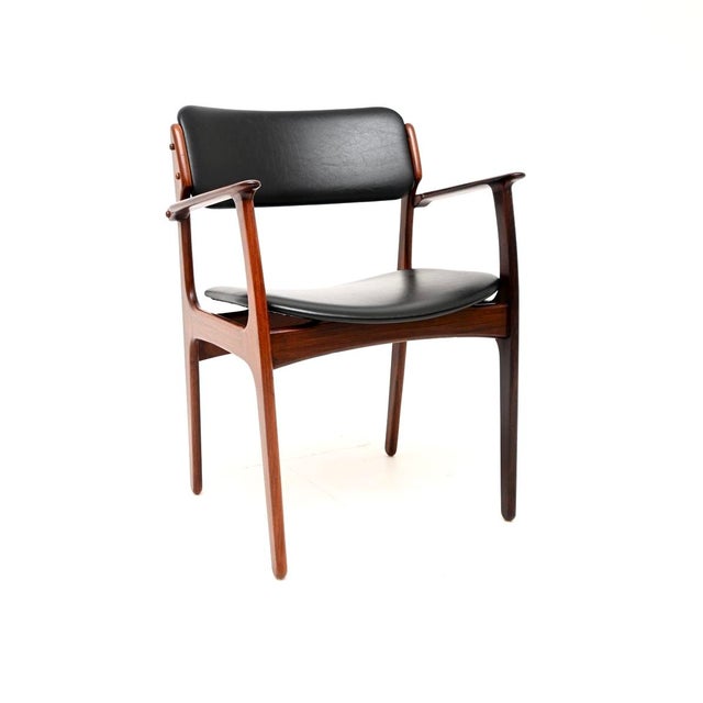 Erik Buch Vintage Danish Dining Chairs from Erik Buch, 1960s, Set of 8 For Sale - Image 4 of 17